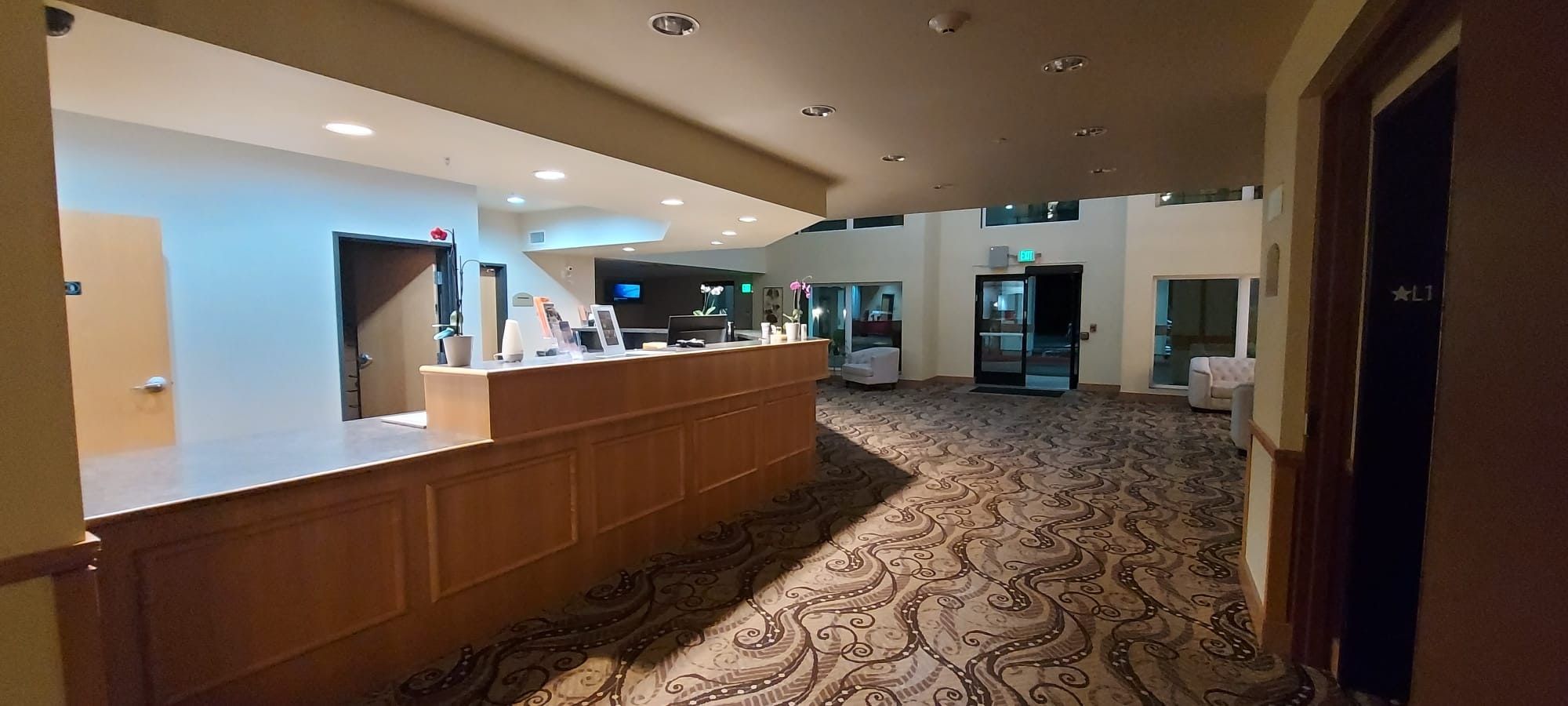 Front desk