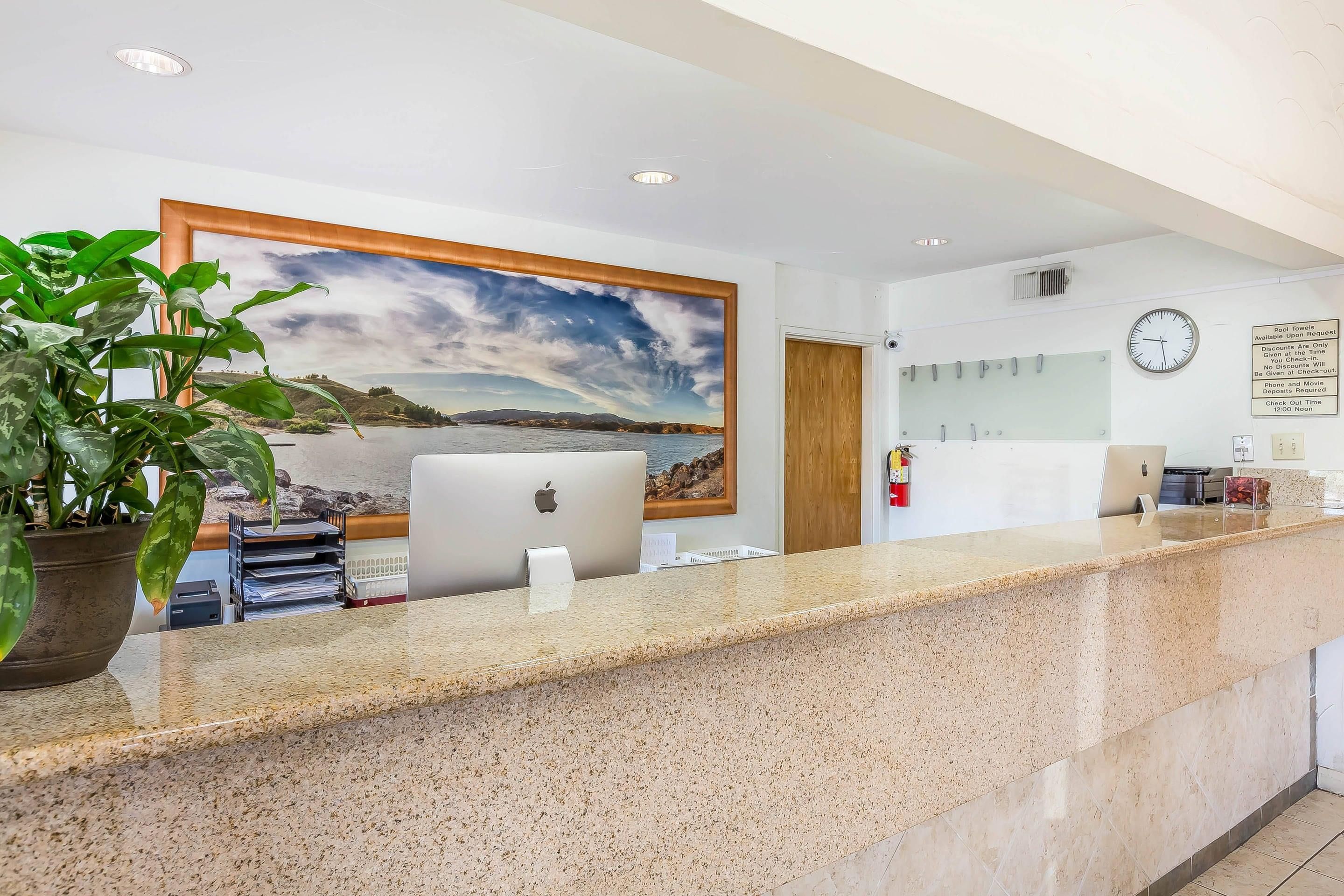 Front desk