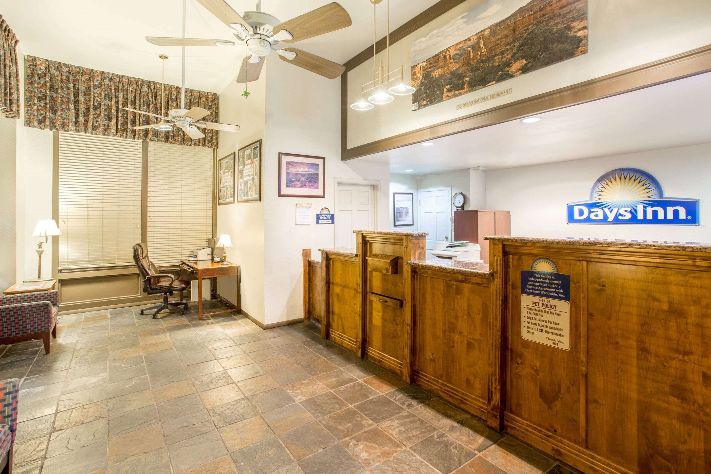 Front desk