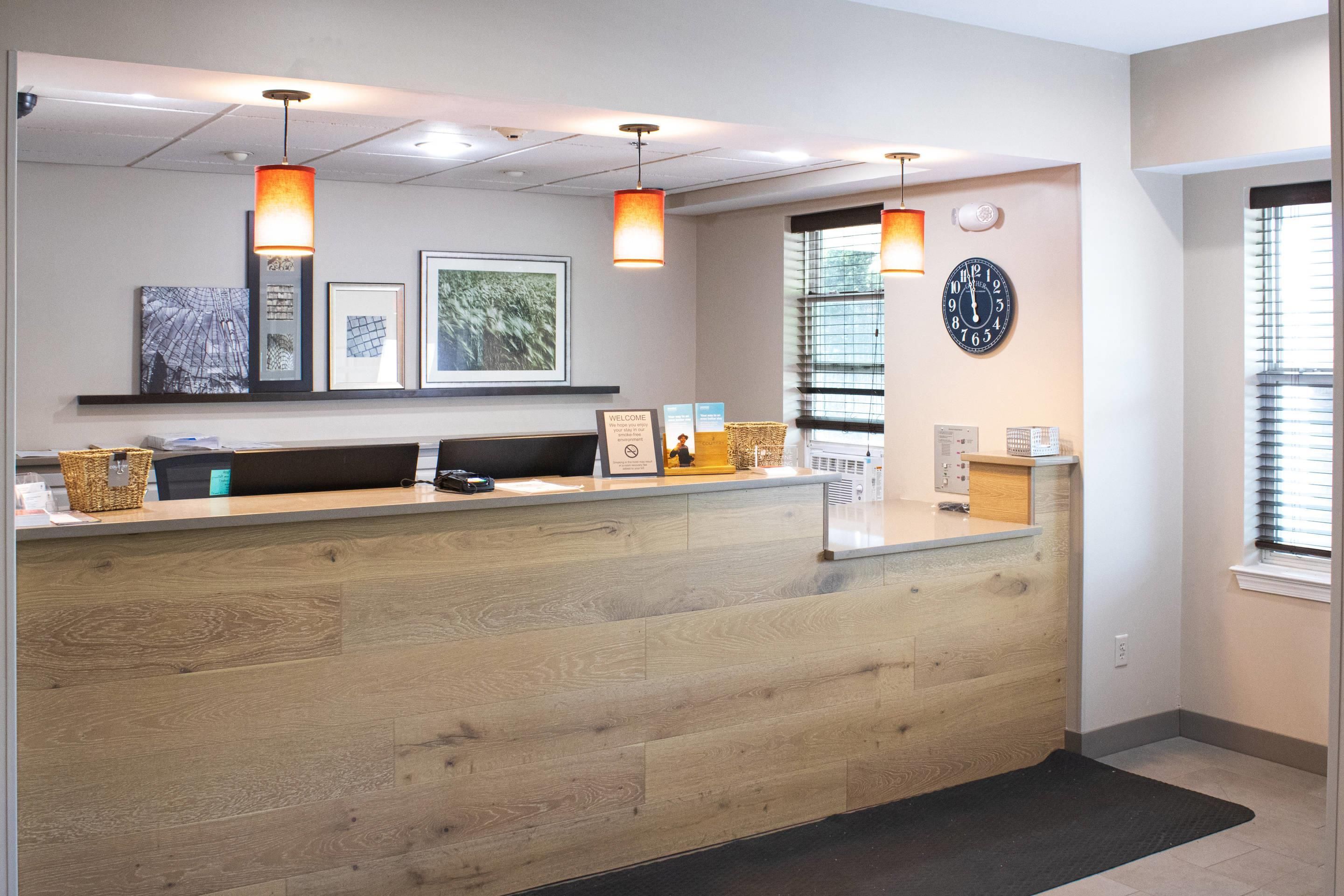 Front desk