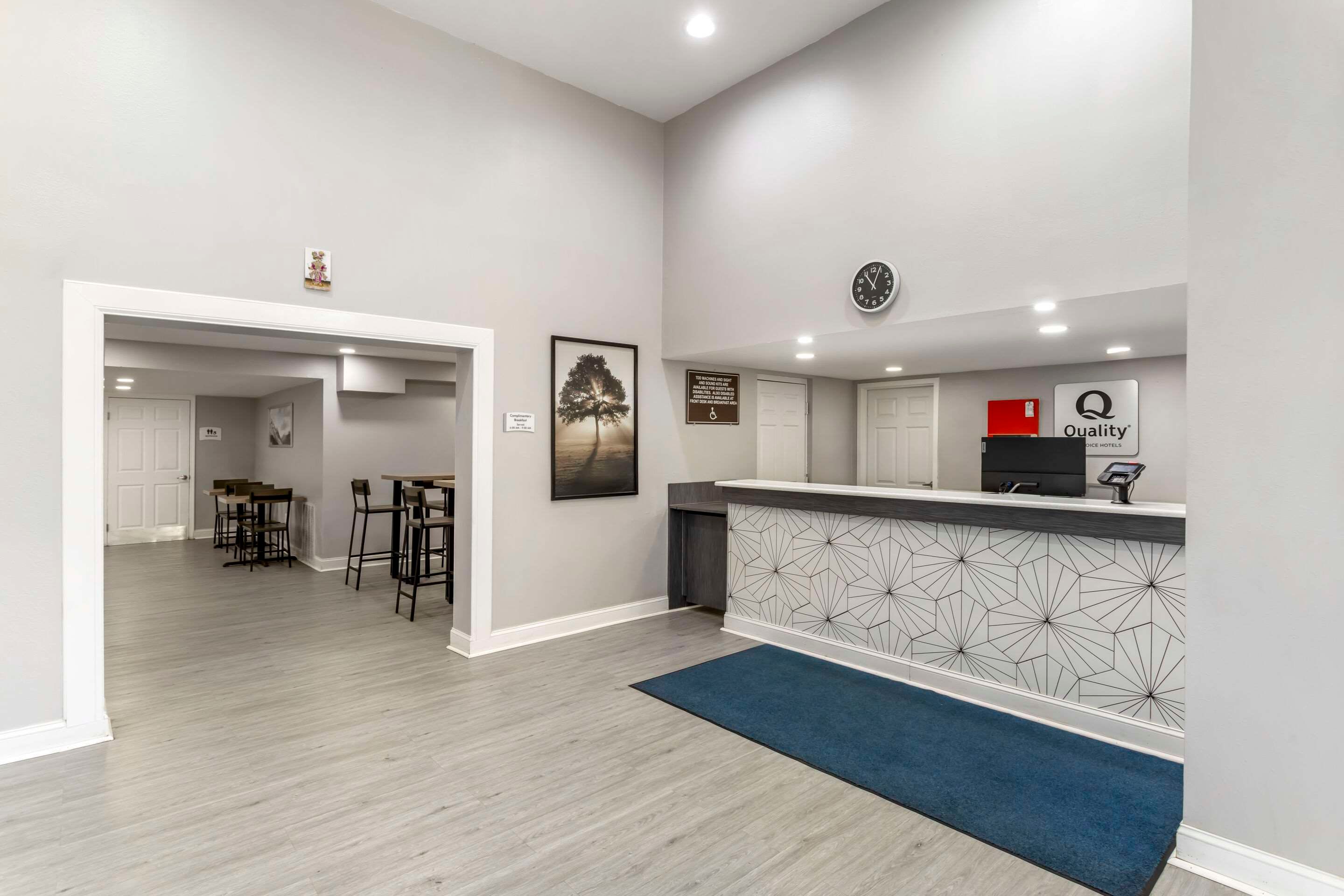 Front desk