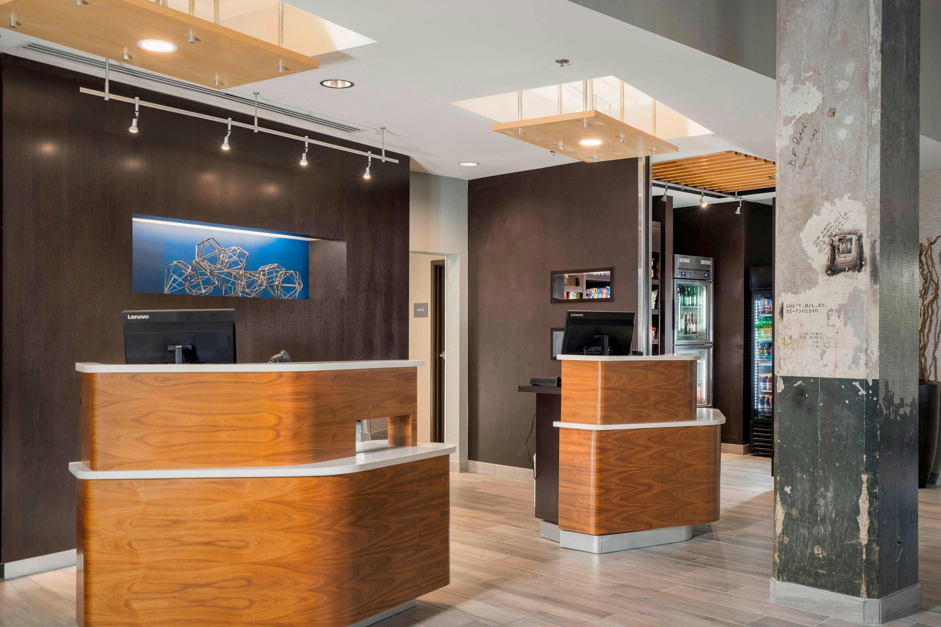 Front desk