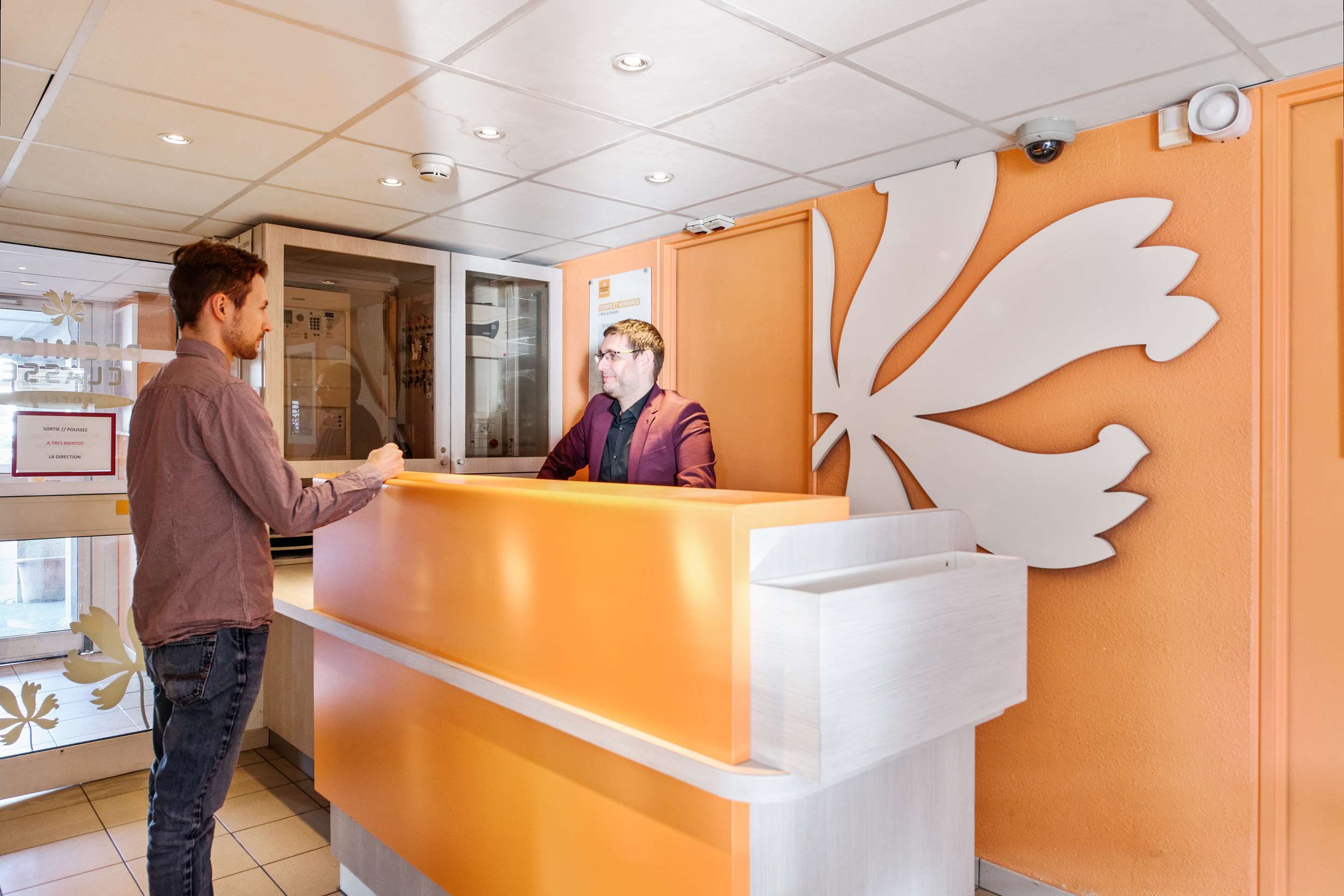 Front desk