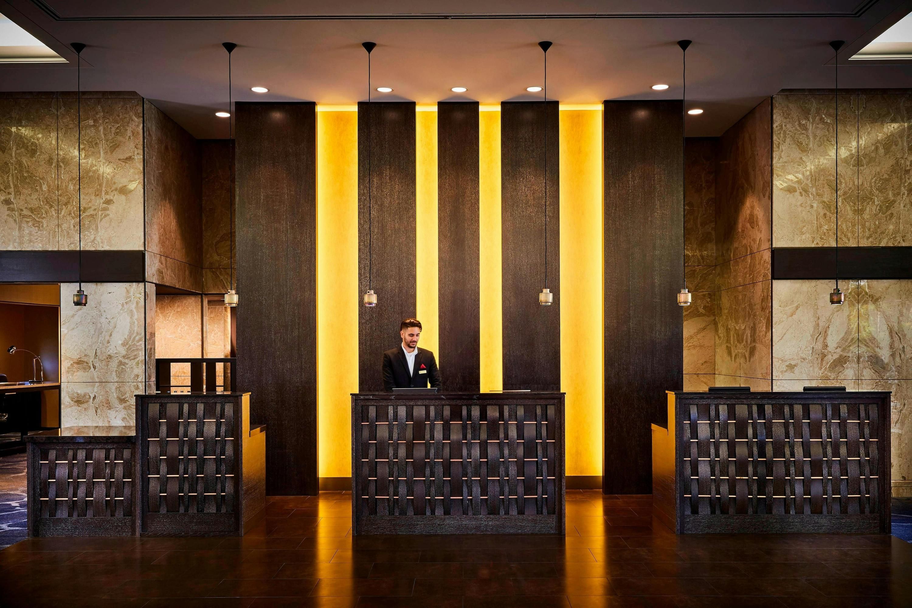 Front desk