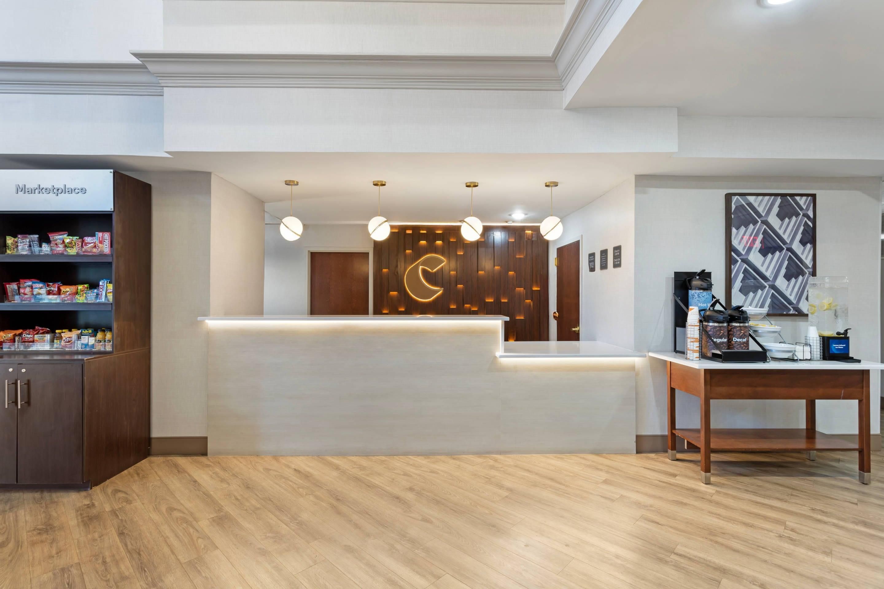 Front desk
