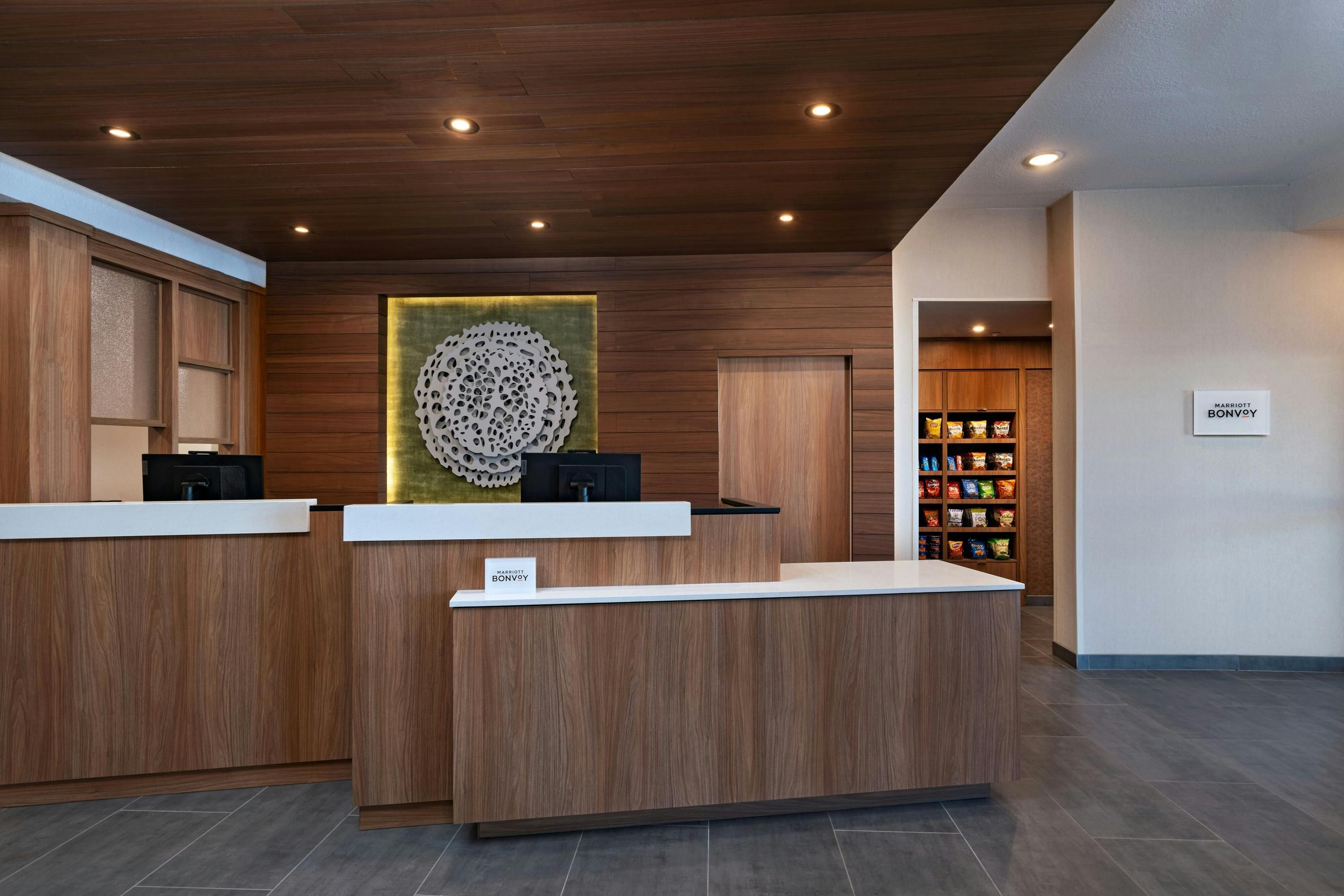 Front desk