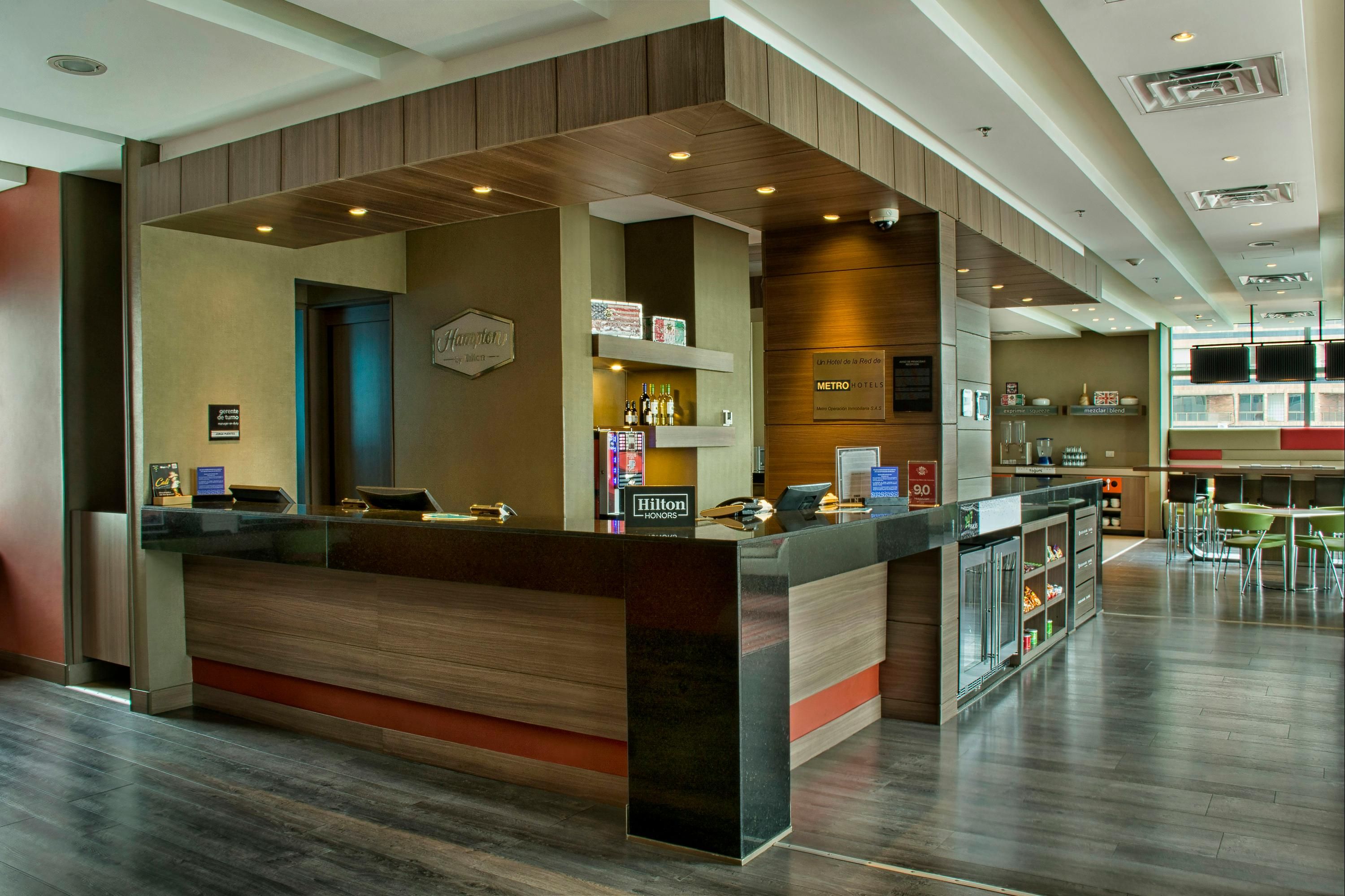 Front desk