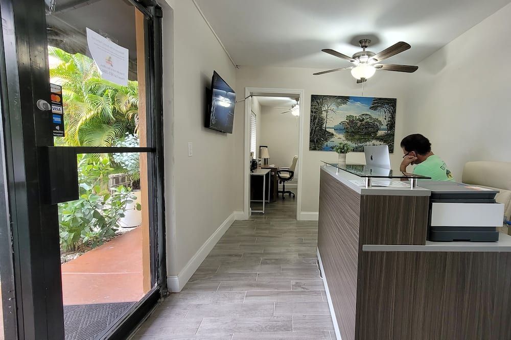 Front desk