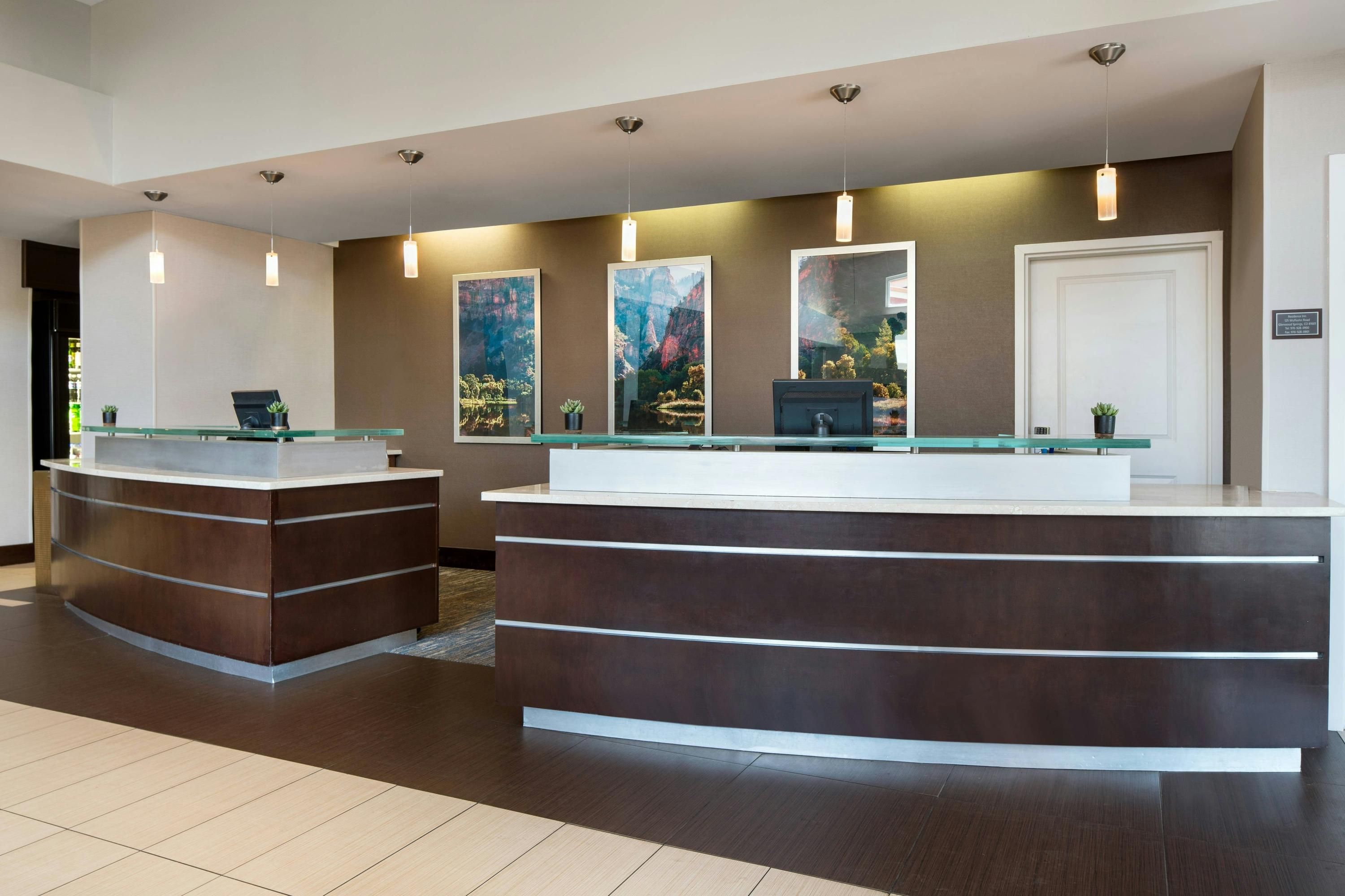 Front desk