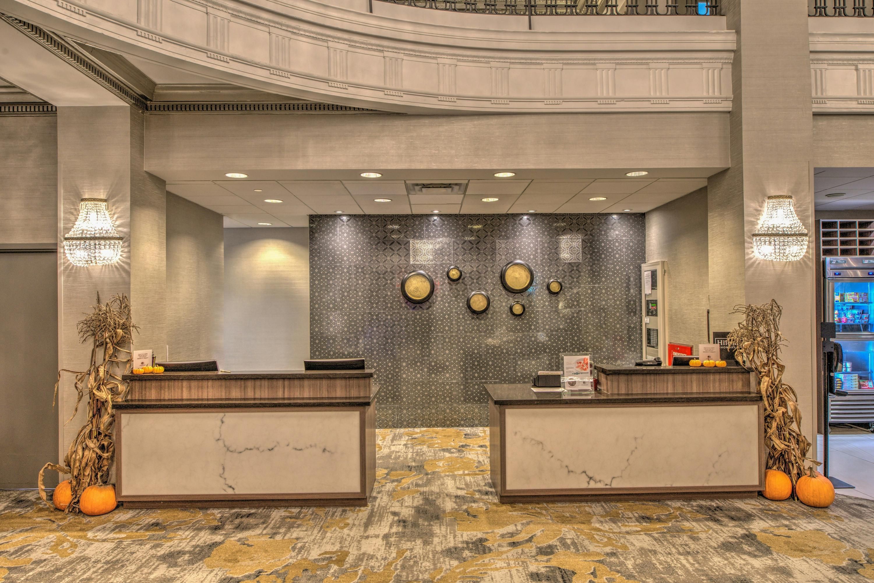 Front desk