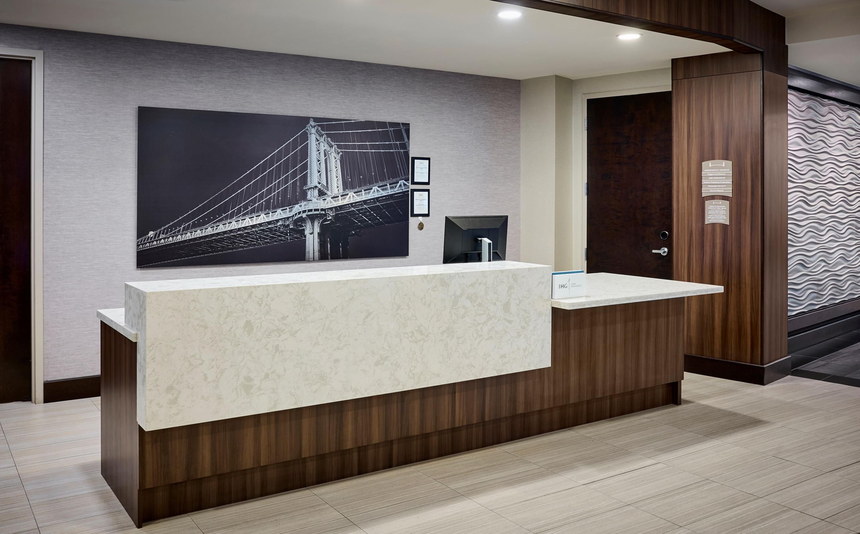 Front desk