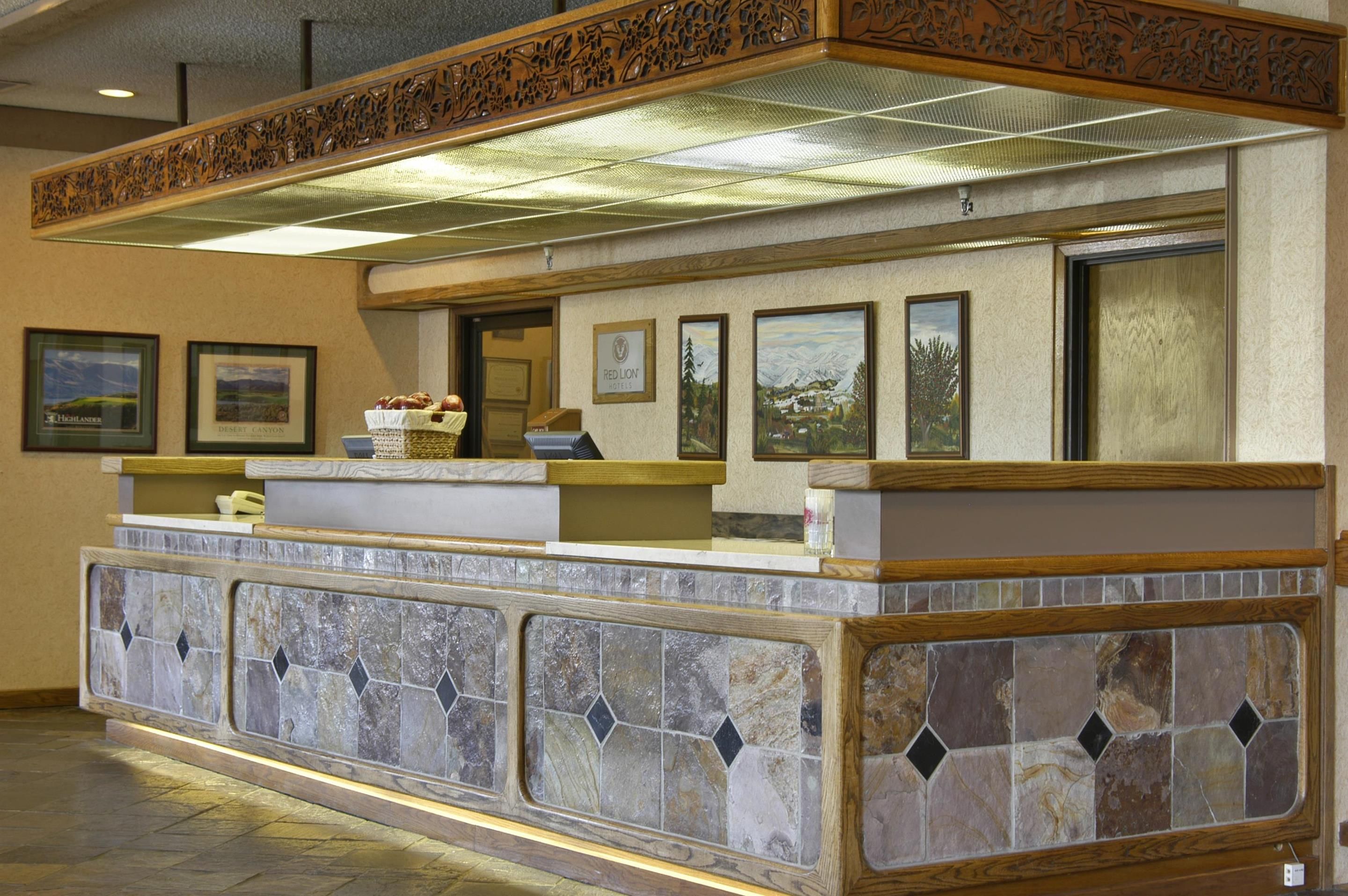 Front desk