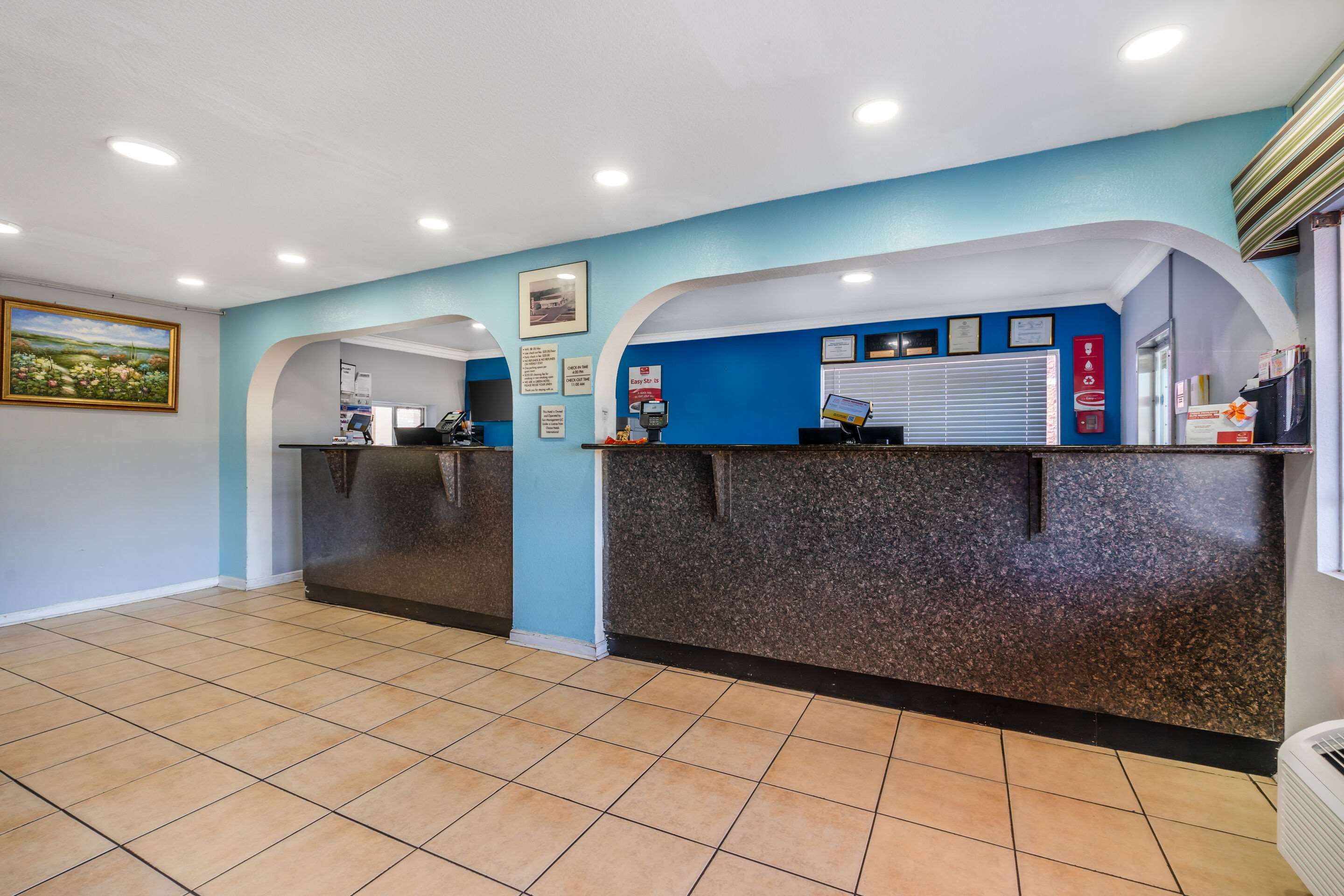Front desk