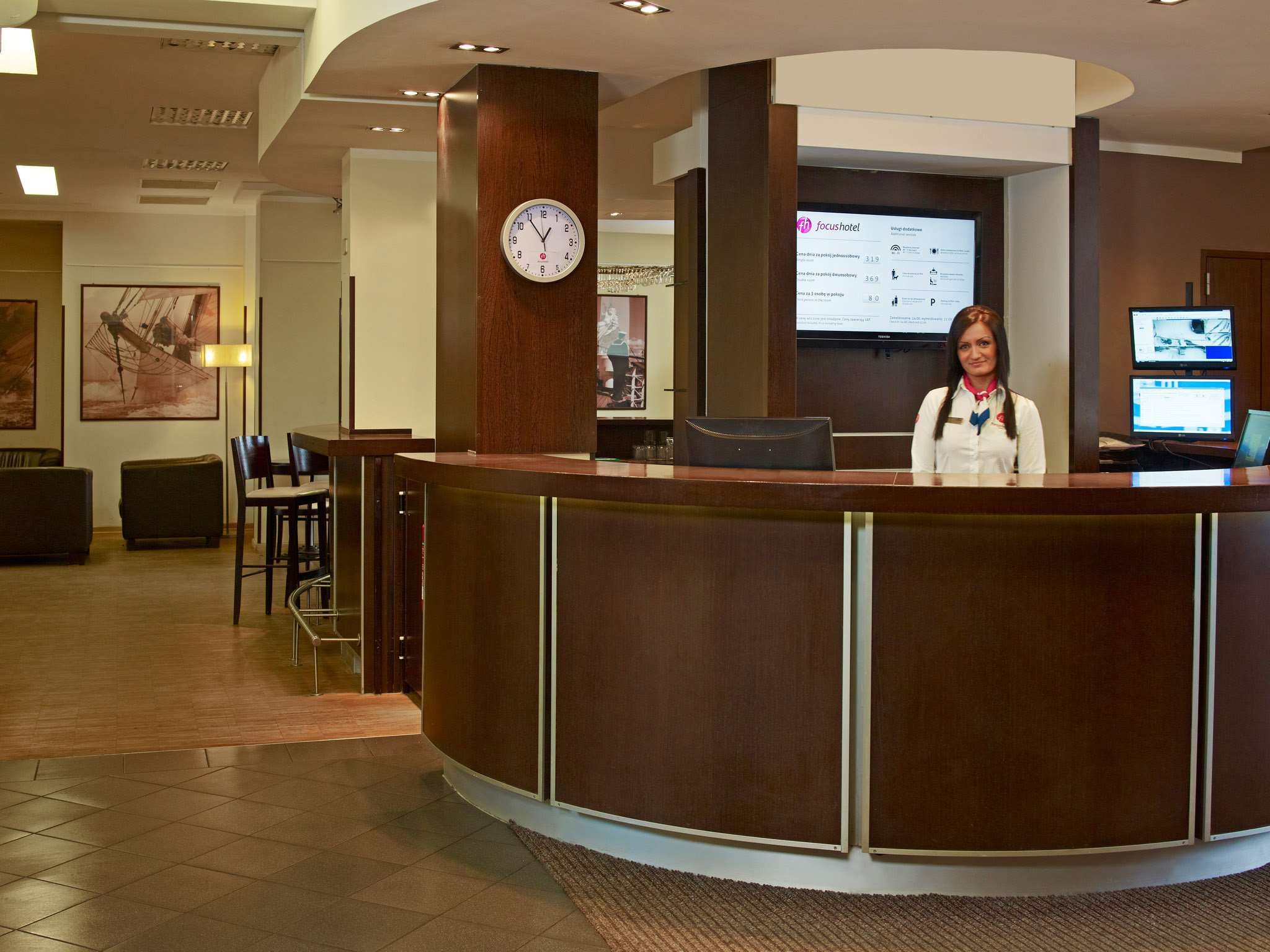 Front desk