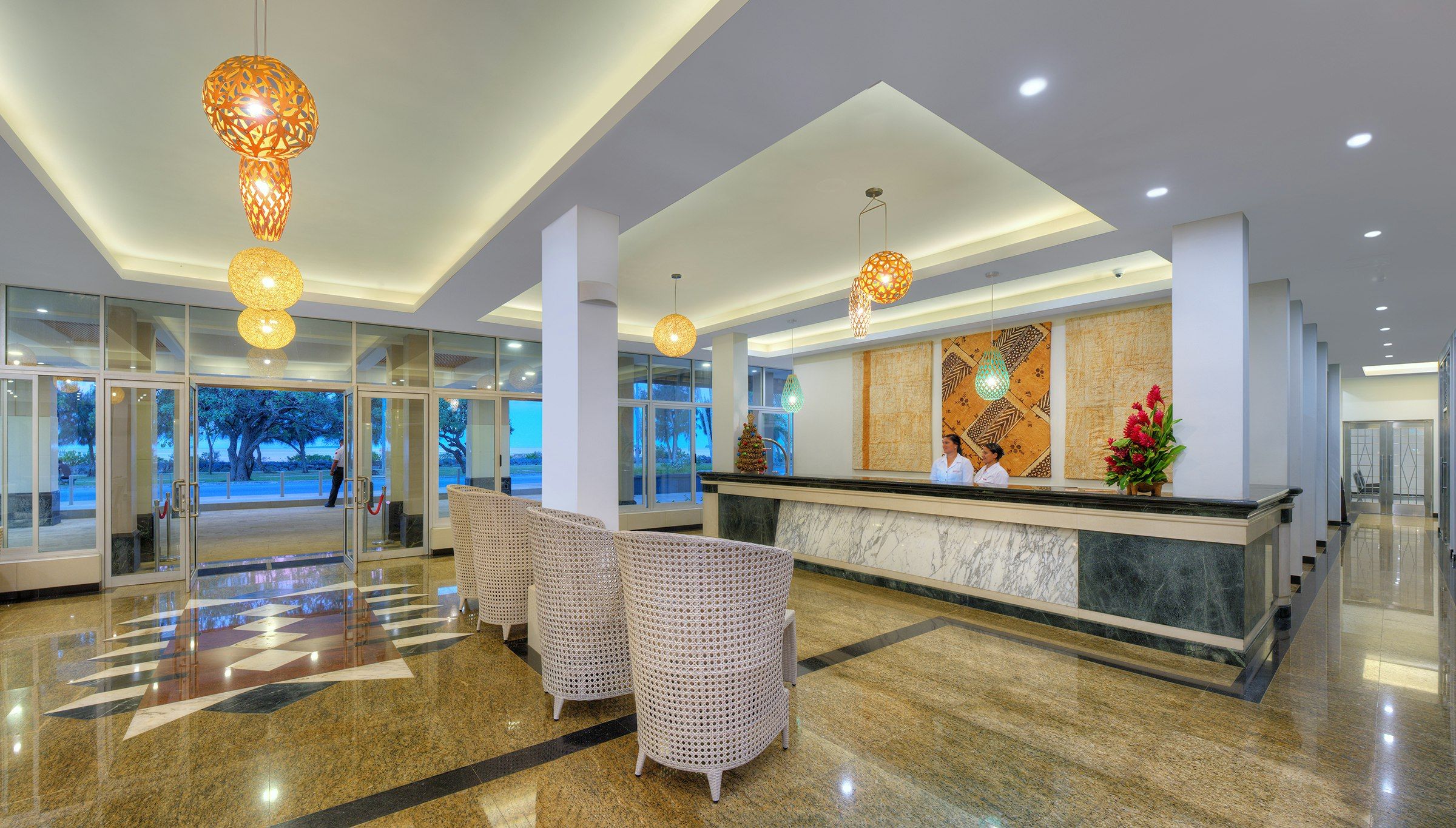Front desk