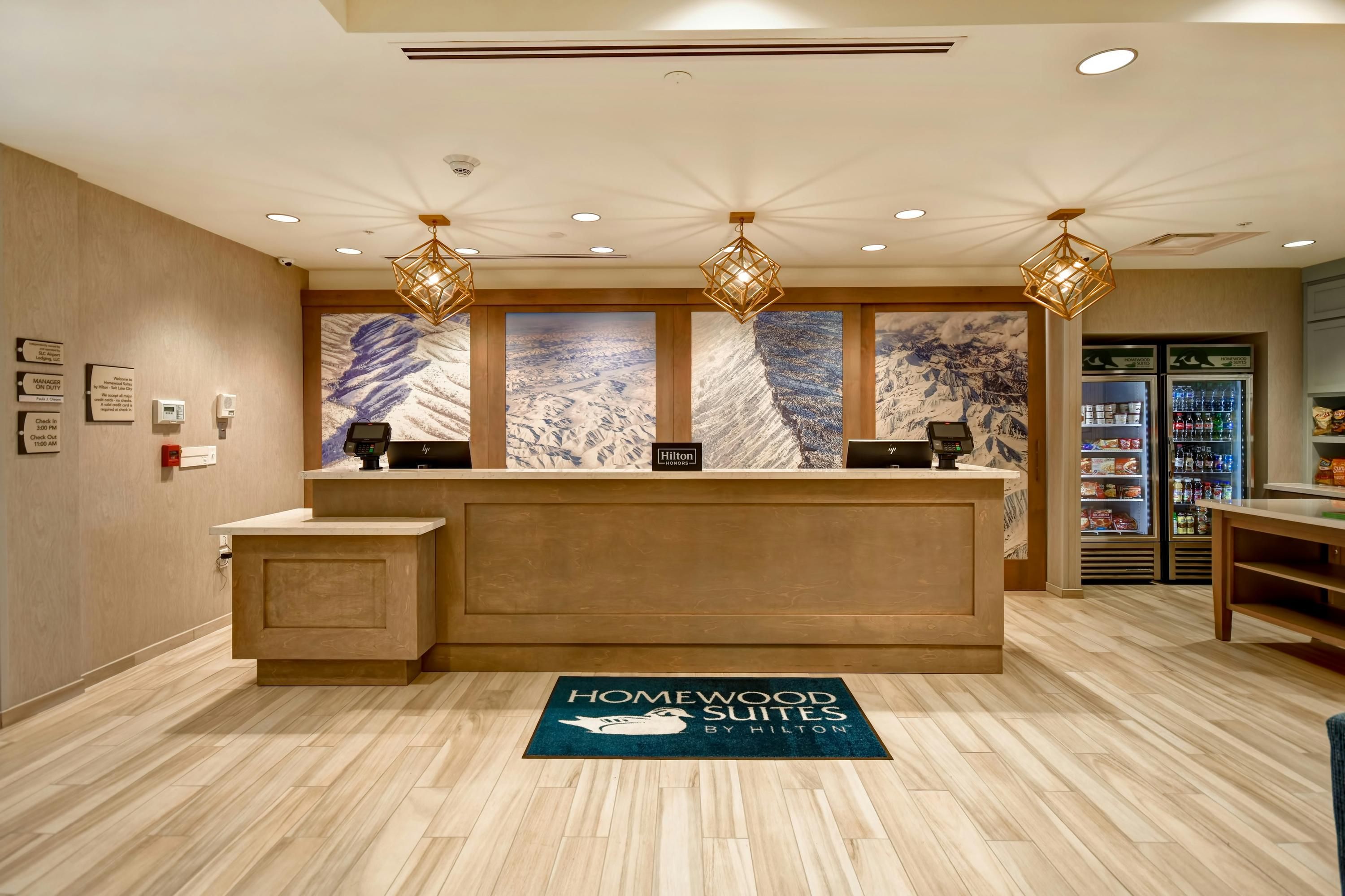Front desk