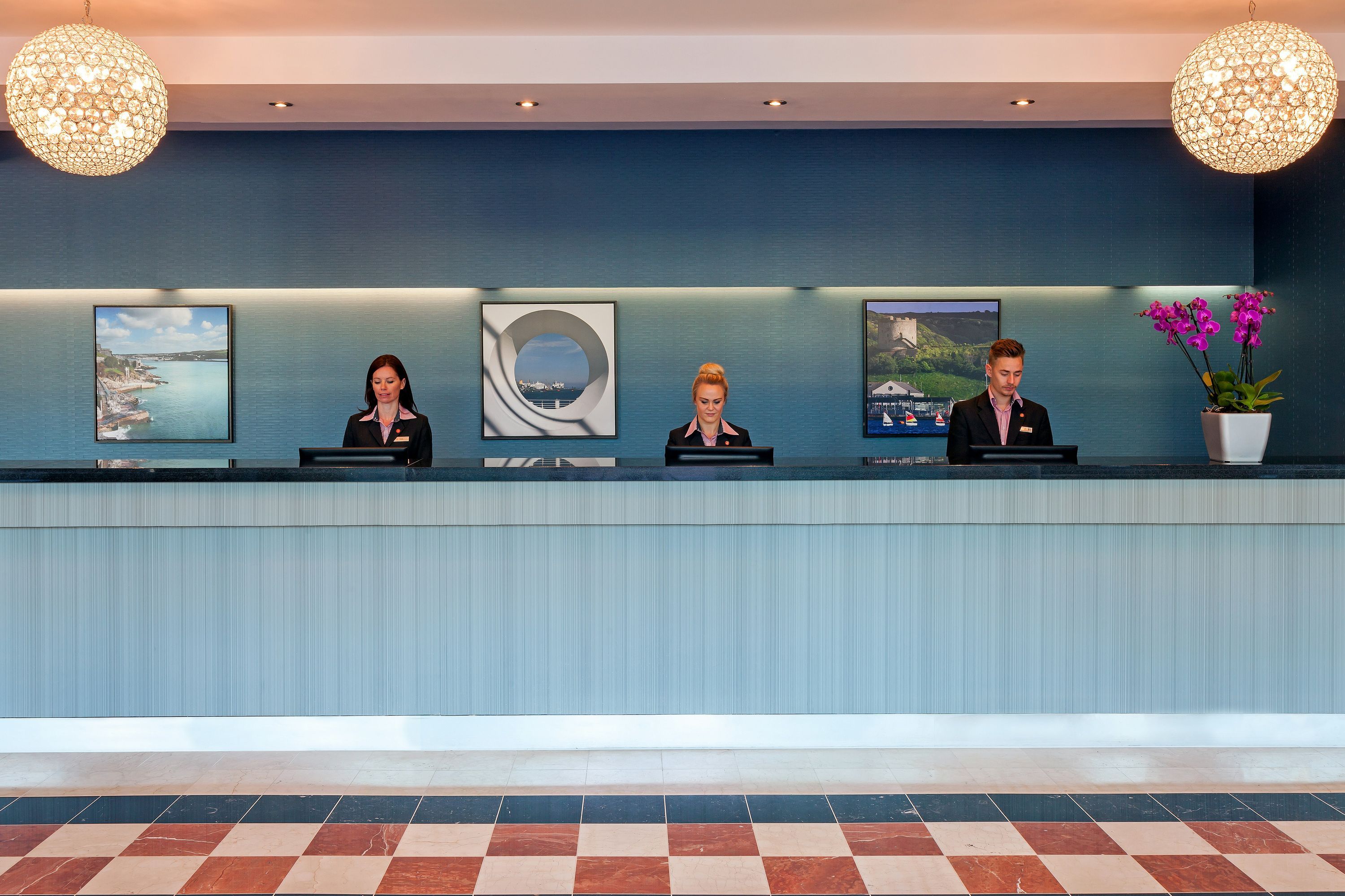 Front desk
