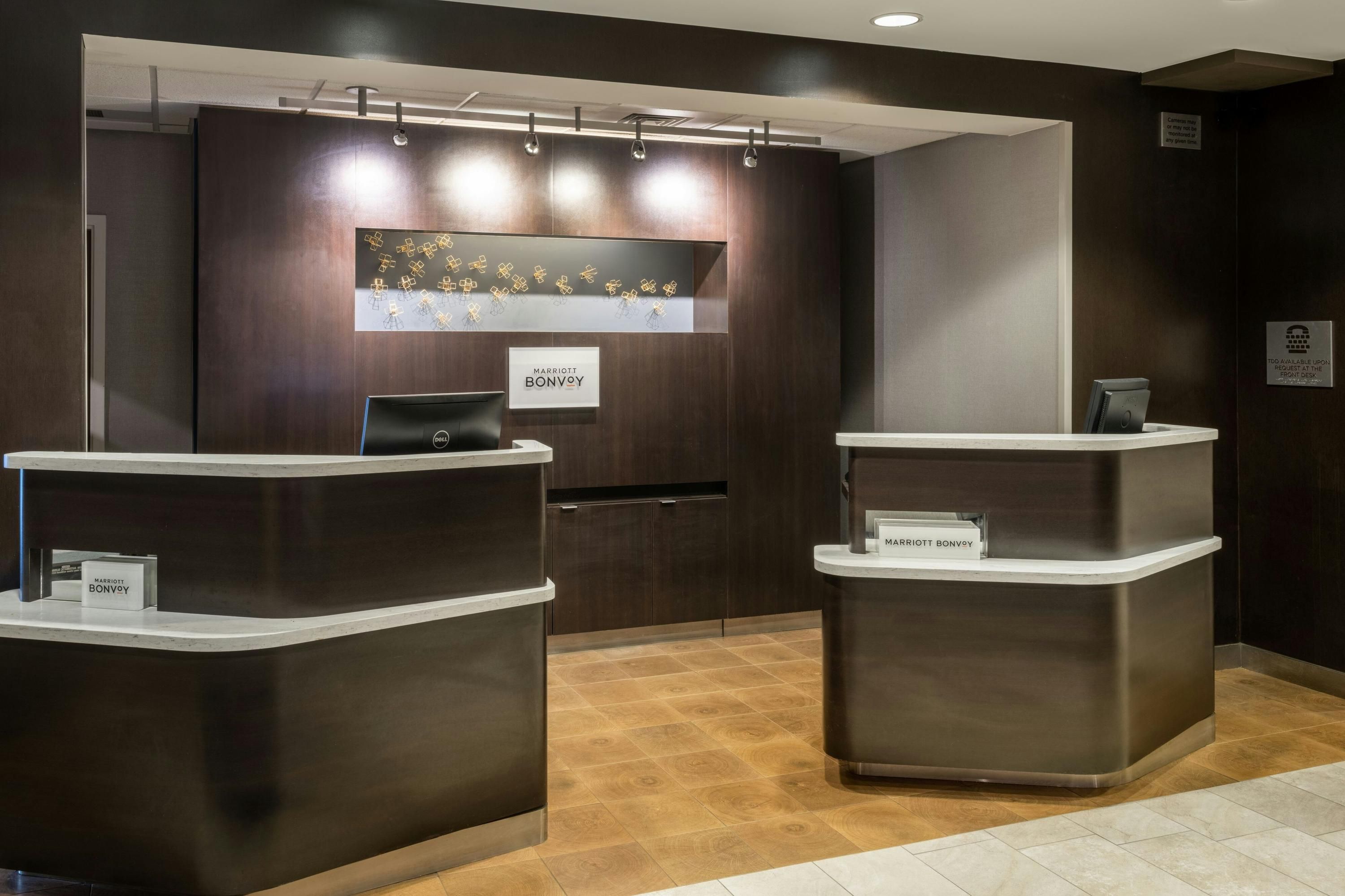 Front desk