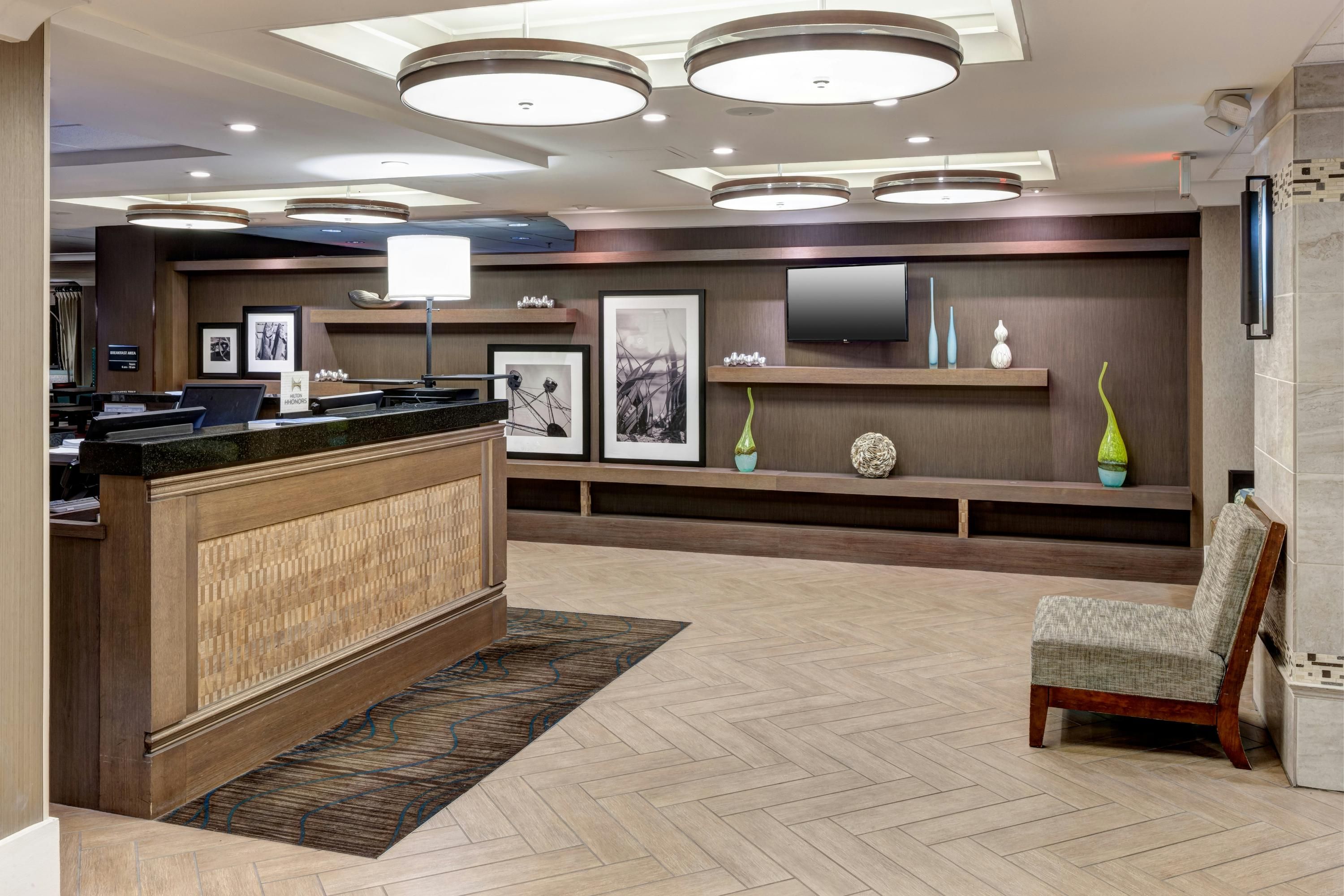 Front desk