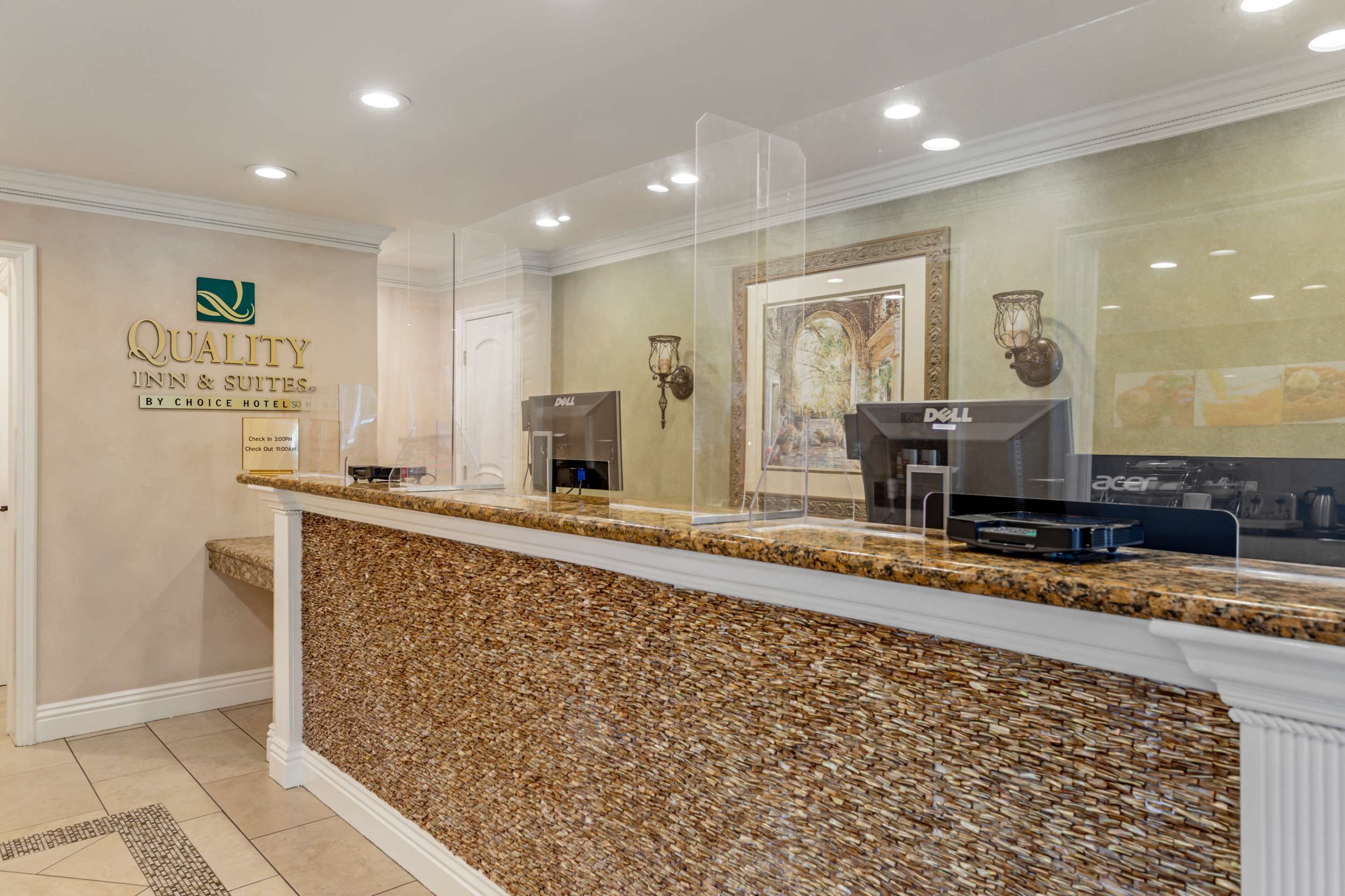 Front desk