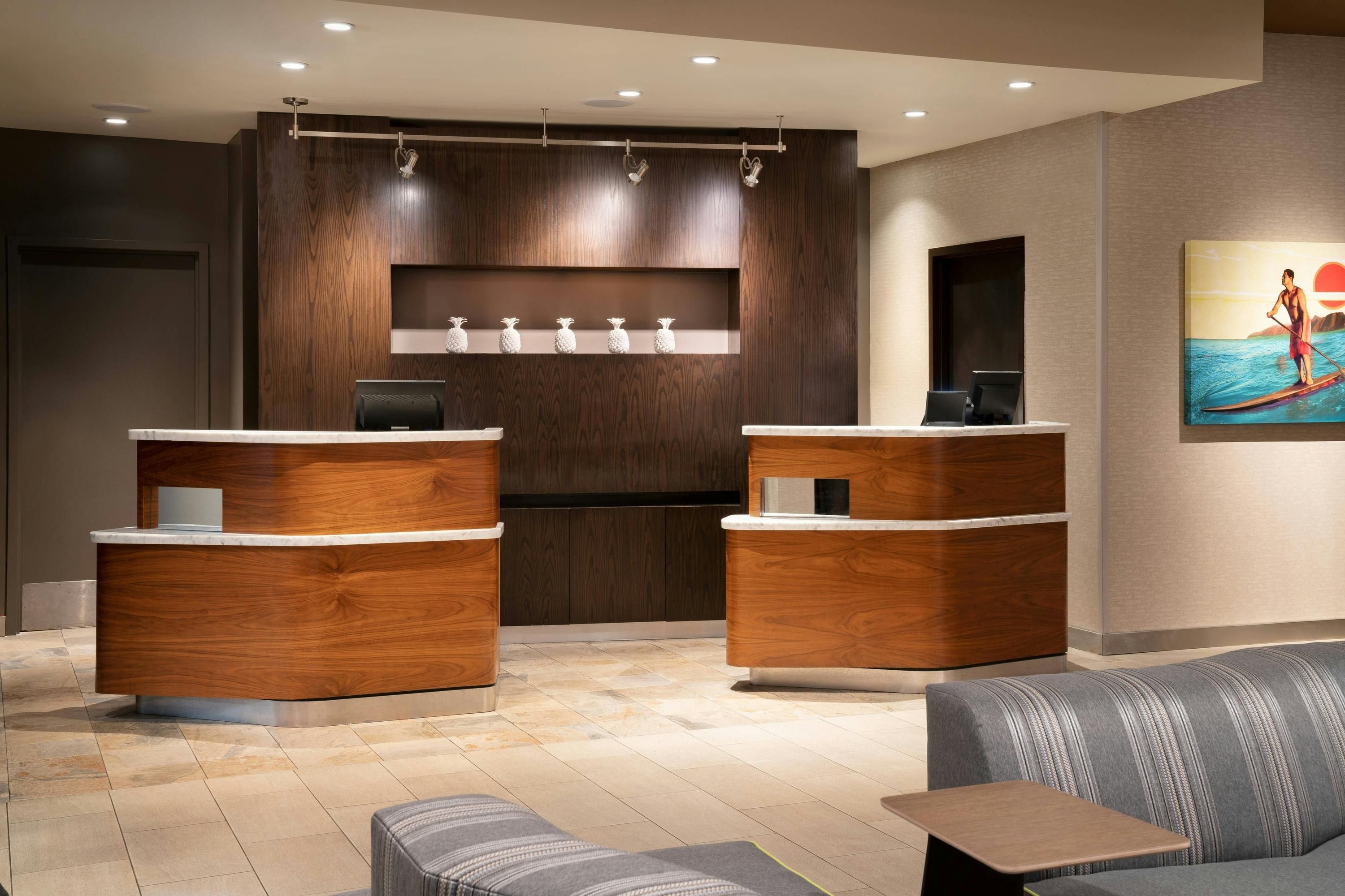 Front desk