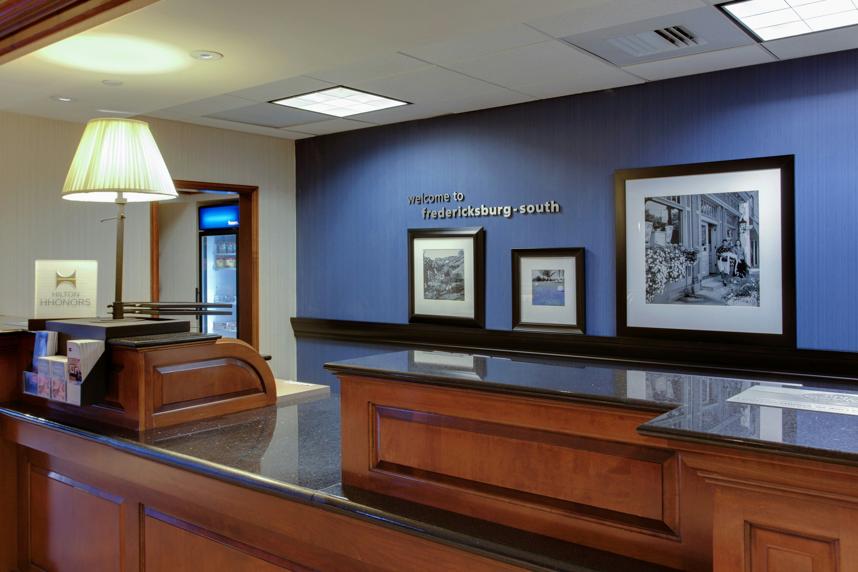 Front desk