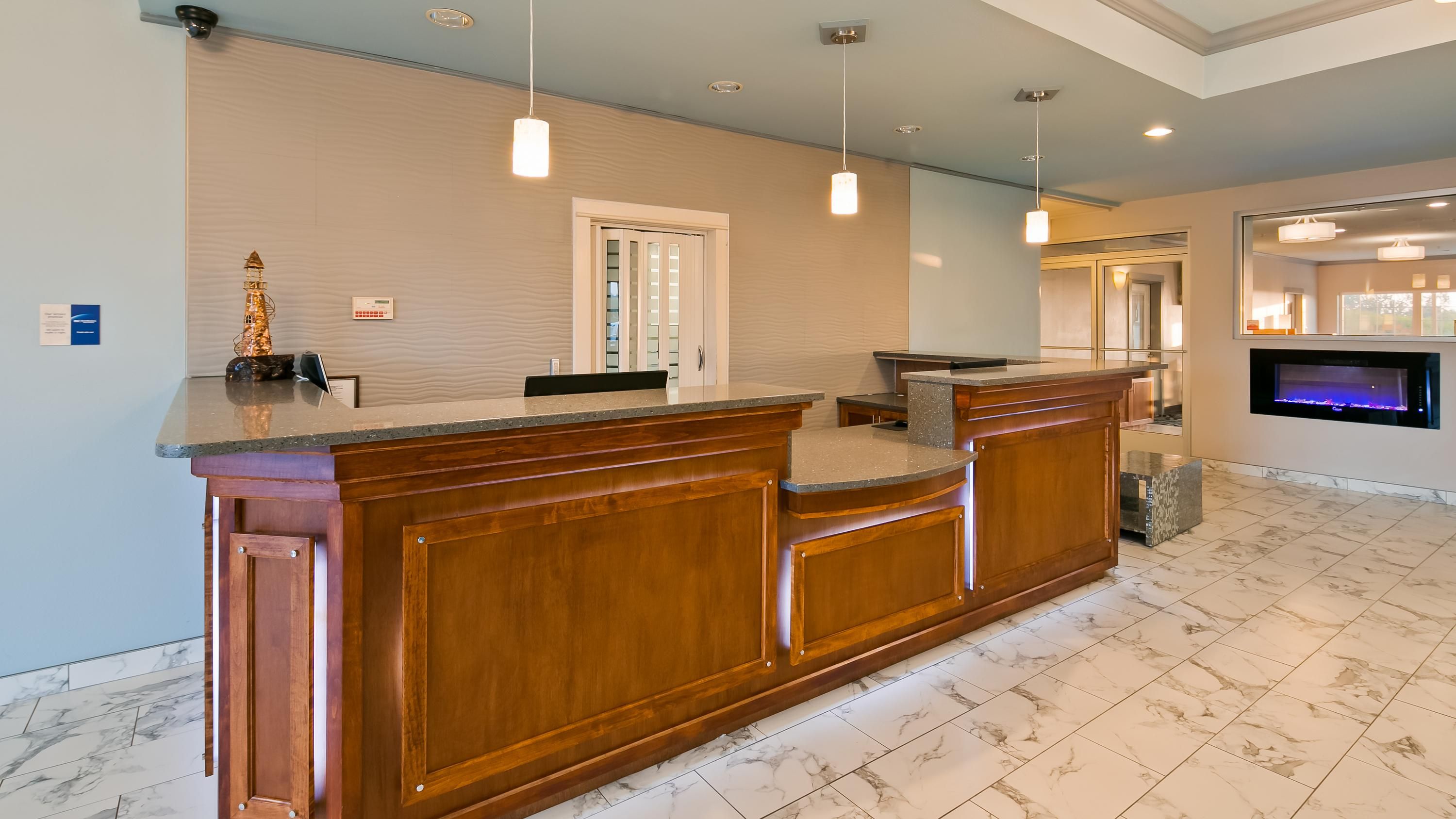 Front desk