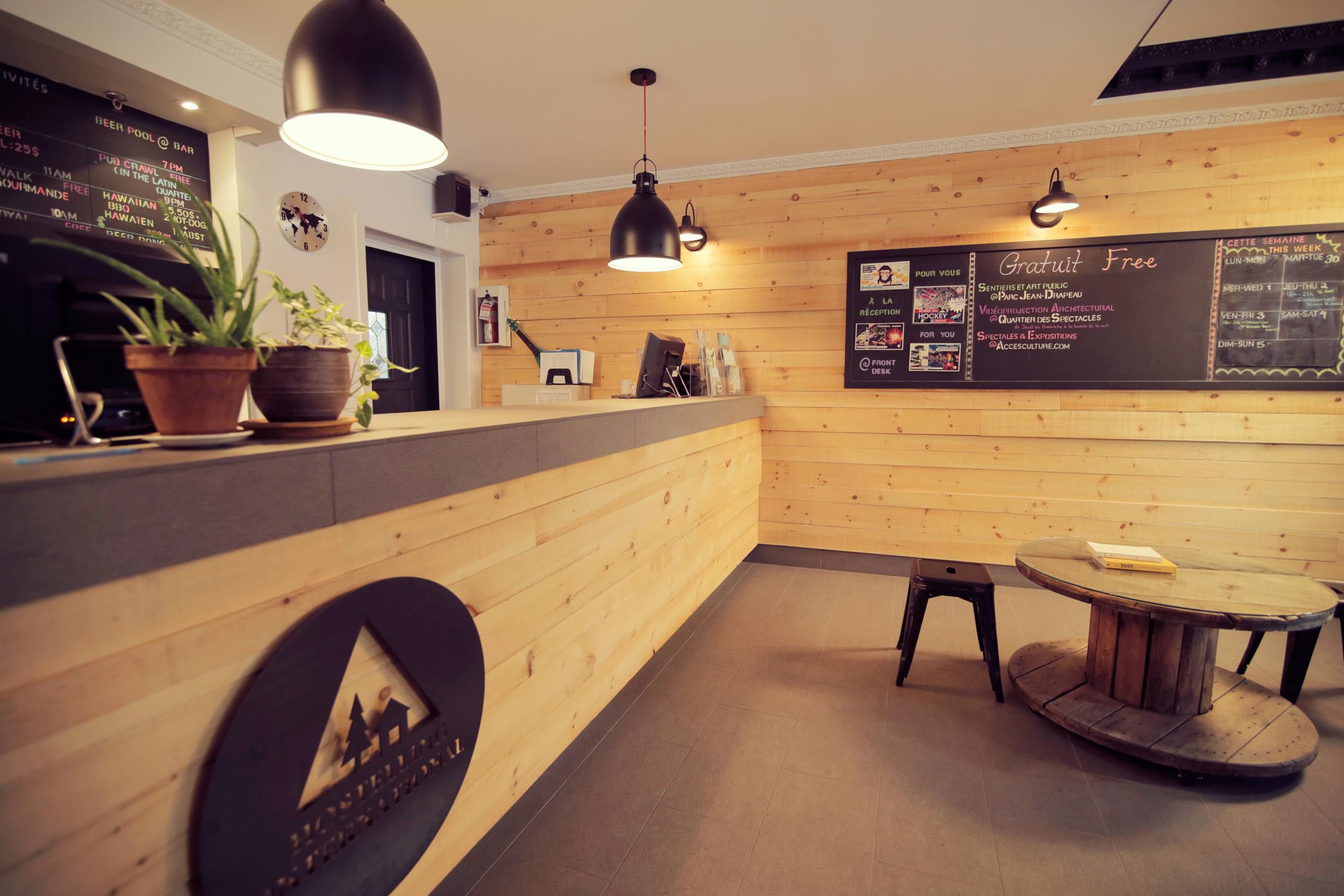 Front desk