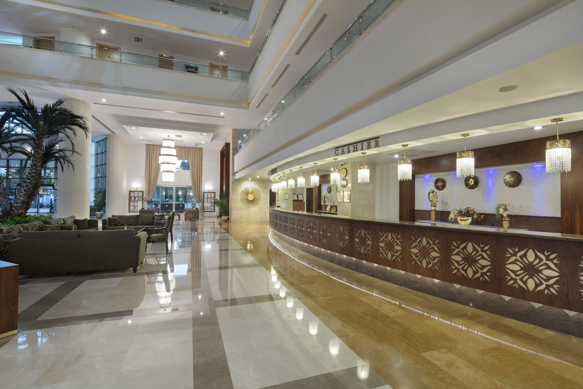 Front desk